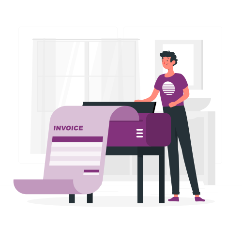 Printing invoices-rafiki